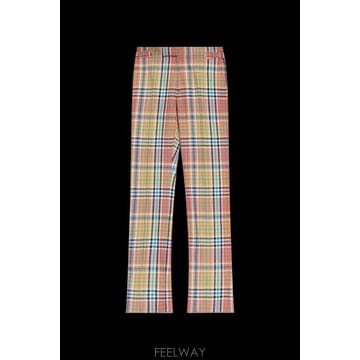 ViVienne westwood 26SS ���� ����Ʈ��� �� plaid patterned trousers 2F01000RW01CDO21526SS ���� ����Ʈ��� �� plaid patterned trousers 2F0