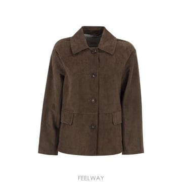 Max Mara 26SS �������� Giacca Charme in camoscio s �������� 261944101160000226SS �������� Giacca Charme in camoscio s �������� 261