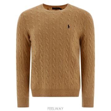 Ralph Lauren 25FW ���� ���� �η� ���� ��Ʈ ������ 710876762009CAMELMELANGEBEIGE TP575425FW ���� ���� �η� ���� ��Ʈ ������ 710876762009CAMEL