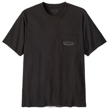 Patagonia 맨즈 아웃도어 T 셔츠 2168010BLACK TP570979946