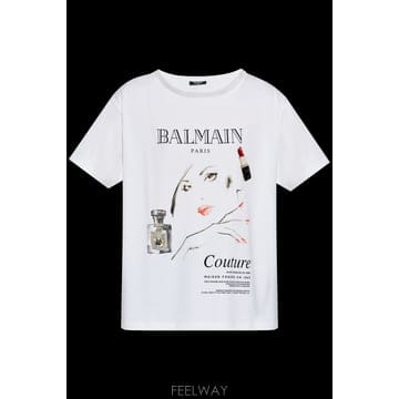 Balmain 25SS Balmain BEAUTY ����Ʈ EMBROIDERY PATCHES T ���� EF0EG129GE8625SS Balmain BEAUTY ����Ʈ EMBROIDERY PATCHES T ���� E