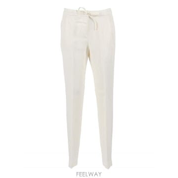 Fabiana Filippi 26SS �ĺ�Ƴ� �ʸ��� VISCOSE LINEN REGULAR �� ���� TROUSERS PAD276F36626SS �ĺ�Ƴ� �ʸ��� VISCOSE LINEN REGULAR �� ���� TRO