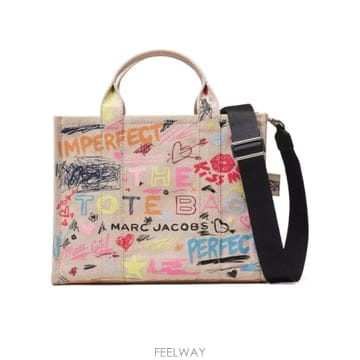 Marc Jacobs 26SS  THE PUNK SCRIBBLE CANVAS �̵�� ��Ʈ �� 2S6HTT015H02261 TP5726SS  THE PUNK SCRIBBLE CANVAS �̵�� ��Ʈ �� 2S6HTT01