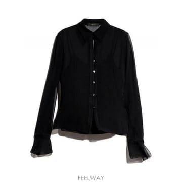 구찌 Light 실크 georgette 셔츠 871996ZHS041000 TP580317262