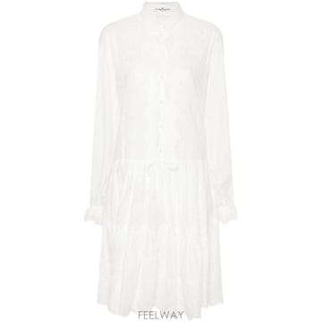 24SS 에르마노설비노 Embroidered 셔츠 드레스 D442Q339HBY14800 TP577288969