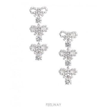 26SS Self portrait 여성 earrings PF25612ESL TP577982320