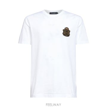 Dolce&Gabbana ��ü�ذ��ٳ� Heraldic patch t ���� G8PT1ZG7PZUW0800 TP577180986��ü�ذ��ٳ� Heraldic patch t ���� G8PT1ZG7PZUW0800 TP