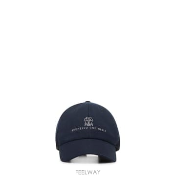 26FW 브루넬로 쿠치넬리 로고 embroidery 베이스볼 cap M252D9850CKL84 TP57730