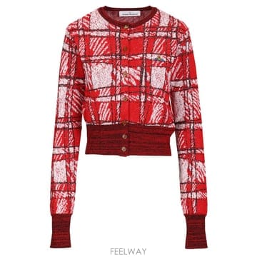 ViVienne westwood 26FW ���� ����Ʈ��� SCRIBBLE üũ CARDI 18030086C00A1O102 TP576768326FW ���� ����Ʈ��� SCRIBBLE üũ CARDI 18030086C00