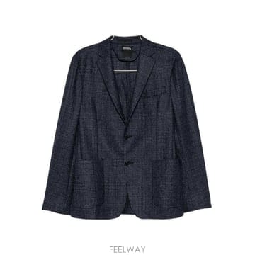 26SS 지제냐 블레이저 Tartan 254707A21DNMG0426 TP577180897