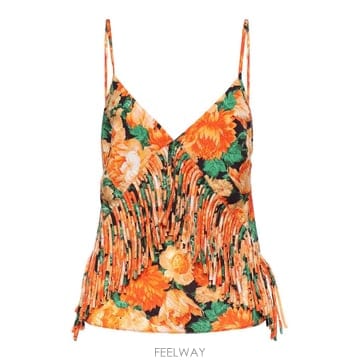 | Other Brand | 26SS Pinko Sleeveless ž With Fringe �� Floral ����Ʈ 106823A3AOA26SS Pinko Sleeveless ž With Fringe �� Floral ����Ʈ 