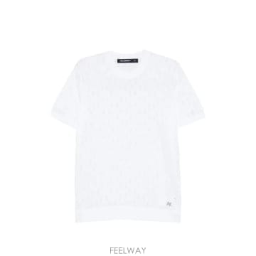 26SS 칼 라거펠트 맨즈 T 셔츠 65500456230110WHITE TP579223509