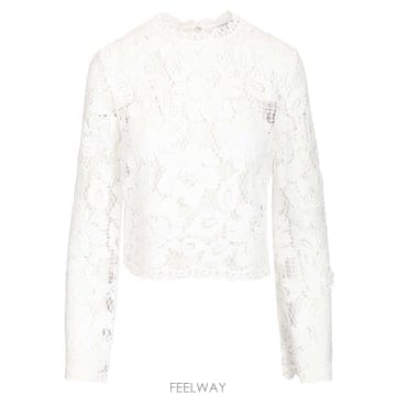 Self Portrait 26SS Self portrait ȭ��Ʈ CROCHET ���̽� ž SS26007TWȭ��Ʈ TP5753188926SS Self portrait ȭ��Ʈ CROCHET ���̽� ž SS26007TW