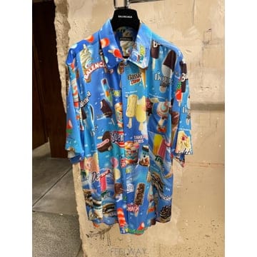 26SS Balenciaga Balenciaga SS Minimal 셔츠 852334TTL244011 TP5