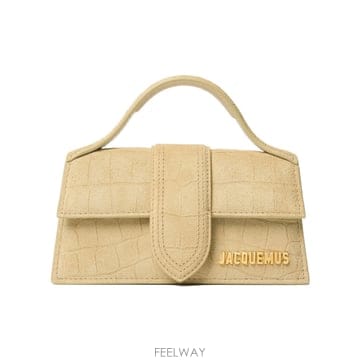 Jacquemus 26SS ��ũ���� Crocodile ����Ʈ ����  ž �ڵ�  Adjustable ��� strap  BAW0026SS ��ũ���� Crocodile ����Ʈ ����  ž �ڵ�  Adjustab