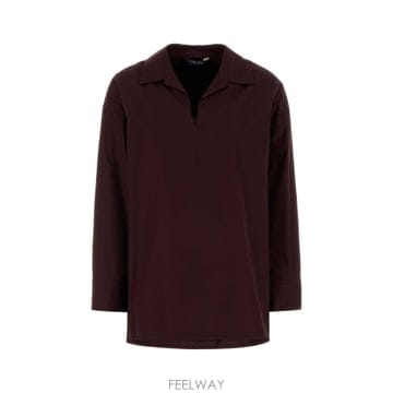 Max Mara 26FW �������� Aubergine poplin Cristel ����콺 2629196031600067 TP526FW �������� Aubergine poplin Cristel ����콺 262919
