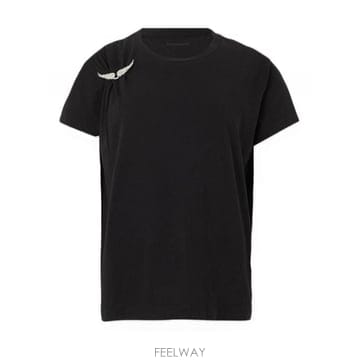 Zadig&Voltaire 26SS ZADIG VOLTAIRE Suzan hc plisse ���� JWTS02871BLACK TP577826SS ZADIG VOLTAIRE Suzan hc plisse ���� JWTS02871BLAC