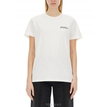 26SS 이자벨마랑 T 셔츠 VIDAL TS0103FAA2N44I20WH TP578969187