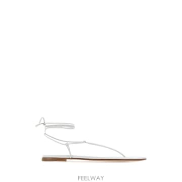 Gianvito Rossi 21FW ���Ⱥ���ξ� Chalk nappa ���� thong ���� G3171405CUONAPBIAN TP57721FW ���Ⱥ���ξ� Chalk nappa ���� thong ���� G3171405