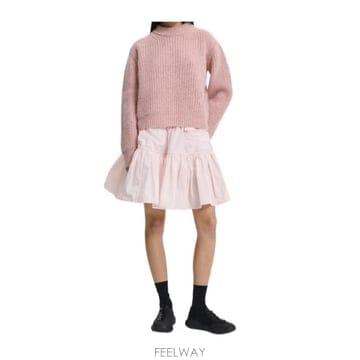 Cecilie Bahnsen 25FW ���Ǹ����ݼ� ���� ��Ʈ ������ 325KNI51003SFTPNK TP57922519325FW ���Ǹ����ݼ� ���� ��Ʈ ������ 325KNI51003SFTPNK T