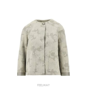 Armani 26SS �������� �Ƹ����� Floral jacquard fabric  Button closure  Colla26SS �������� �Ƹ����� Floral jacquard fabric  Button 