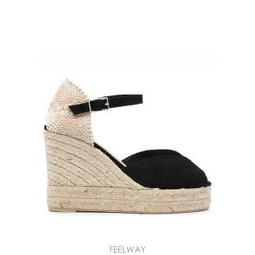 25SS CASTANER Bianca Raffia 웨지 Espadrilles BIANCA8ED001100 T