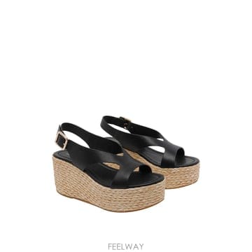 | Other Brand | 26SS �ȷθ� �ٸ����� ���� Hudson Caidis Wedges 2301BLACK TP57718411626SS �ȷθ� �ٸ����� ���� Hudson Caidis Wedges 2301BLA