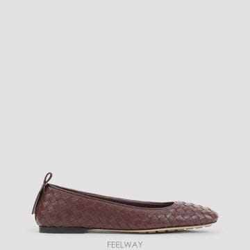 26FW 보테가베네타 BALLERINA INTRECCIO SQAURED TOE 868206V2ED06176 