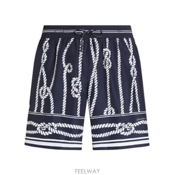 26FW 돌체앤가바나 corde 네이비 polyester 스윔 수트 M4E45TFPSIWHB6EZ TP578