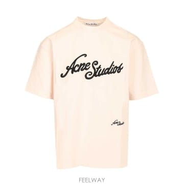 Acne 26SS ��ũ�� Studios T ���� with embroidered �ΰ� CL0423DR5 TP57435526SS ��ũ�� Studios T ���� with embroidered �ΰ� CL042