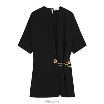 CELINE Celine Celine Viscose Midi �巹�� RR0K80T2538NO TP570471904Celine Celine Viscose Midi �巹�� RR0K80T2538NO TP5704