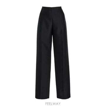 Toteme 26SS Toteme ���� �� �� ��ũ trousers 261WRB0377FB0567001 TP570475726SS Toteme ���� �� �� ��ũ trousers 261WRB0377FB05670