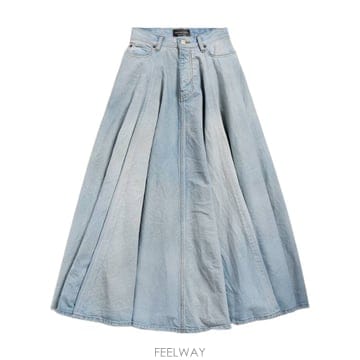 Balenciaga Godet 스커트 856906TTWB14009 TP570475726