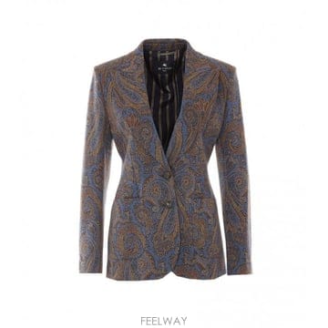 ETRO 26FW Etro ��Ƽ �÷� �̱� breasted ���� WRCA000999JJ512S9883 TP57923426FW Etro ��Ƽ �÷� �̱� breasted ���� WRCA000999JJ512