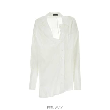 23FW 앤 드뮐미스터 화이트 poplin Jotie 블라우스 2302WSH08FA028001 TP57718