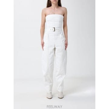 Armani 26SS �Ƹ����� �ͽ�ü���� Tuta in ���� di cotone con cinta �Ƹ����� �ͽ�ü���� XW26SS �Ƹ����� �ͽ�ü���� Tuta in ���� di cotone con ci
