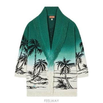 ALANUi 26SS ALANUI ����� with palm pattern  �׸� gradient hem  Matching26SS ALANUI ����� with palm pattern  �׸� gradient he