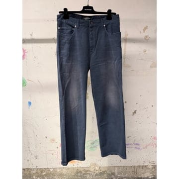 Balenciaga Balenciaga Straight ���� jeans with a ���� tint finish  �ΰ� patchBalenciaga Straight ���� jeans with a ���� tint finish