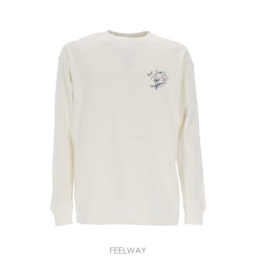 Drole de Monsieur 26FW ��ѵ幫�� OFF ȭ��Ʈ Esquisse Slogan �� Sleeve T ���� LTS340CO24826FW ��ѵ幫�� OFF ȭ��Ʈ Esquisse Slogan �� Sleeve T