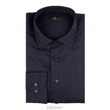 26SS Etro 셔츠 In 블루 Jacquard 코튼 MRIB0001AQ043B0065 TP57923278