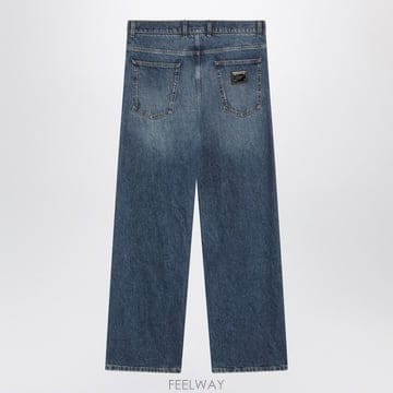 Dolce&Gabbana 26SS ��ü�ذ��ٳ� Straight ���� jeans GP0Q8DG8NZ9S9001 TP57708109926SS ��ü�ذ��ٳ� Straight ���� jeans GP0Q8DG8NZ9S9001