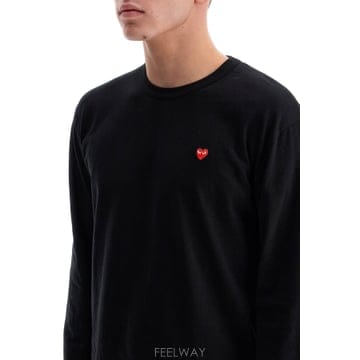 Comme des Garcons 26FW �ĵ������� �� SLEEVE TEE ���� RED ��Ʈ AXT308051BLACK TP57126487426FW �ĵ������� �� SLEEVE TEE ���� RED ��Ʈ AXT308051B