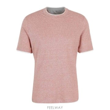 Brunello Cucinelli 26SS ���ڷ� ��ġ�ڸ� ���� T ���� MW8357427CIW28 TP57439394526SS ���ڷ� ��ġ�ڸ� ���� T ���� MW8357427CIW28 TP57