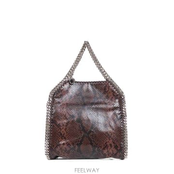 Stella McCartney 25FW ���ڶ� ��īƮ�� Falabella �̴� �� Eco Micely Snake Alter Mat 371225FW ���ڶ� ��īƮ�� Falabella �̴� �� Eco Micely Snak