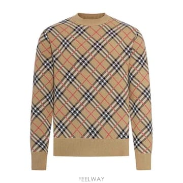 Burberry 26SS Burberry Checked ��ư �� �� Pullover 8118457 TP57734095726SS Burberry Checked ��ư �� �� Pullover 8118457 TP57
