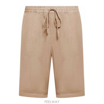 26SS 120  LINO Linen Bermuda 숏츠 With Drawstring 웨이스트 33ALIM2