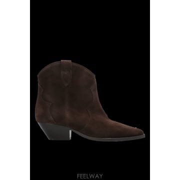 Isabel Marant 26FW ���ں����� Suede heeled ��Ŭ ���� Dewina BO0002FAA1A03SCHOCOLATE26FW ���ں����� Suede heeled ��Ŭ ���� Dewina BO0002FA