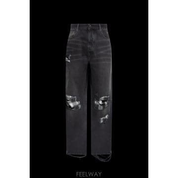 Amiri 26SS AMIRI Jeans with distressed details AMBMJE10330598 TP5726SS AMIRI Jeans with distressed details AMBMJE1033059