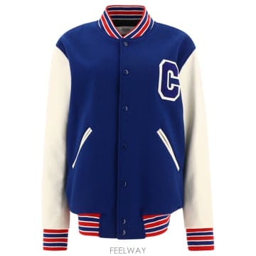 CELINE 23SS Celine C patch letterman ���� 2W804896C07CO TP57718632123SS Celine C patch letterman ���� 2W804896C07CO TP577