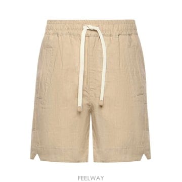 26SS ELEVENTY Athletic Linen Bermuda 숏츠 M75BERM04TES0I139102